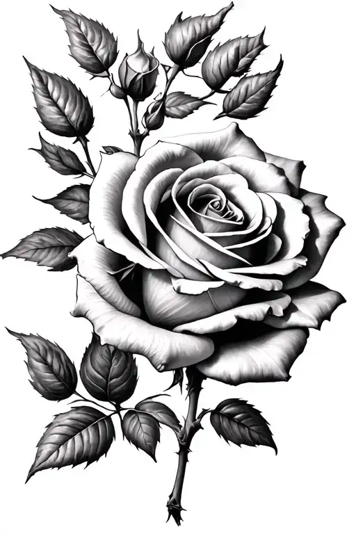 Realistic Rose