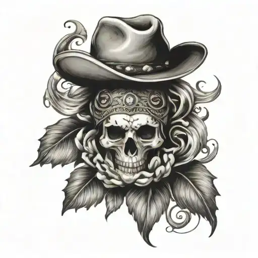 Western Style Tattoos That Would Fit On Back Of Leg