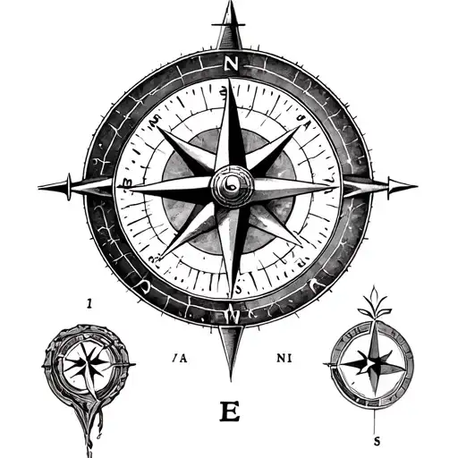 Boat Compass Rose
