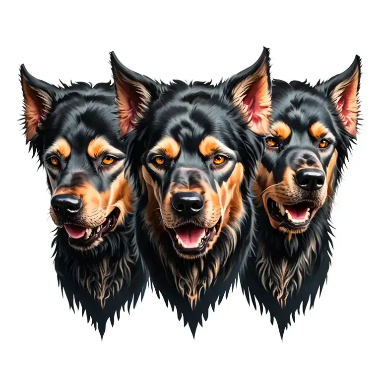Cerberus 3 Heads Only
