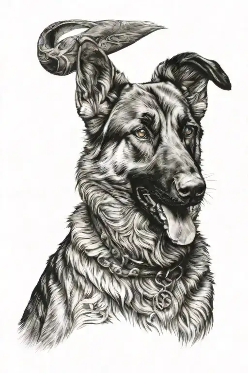 German Shepherd Working Dog