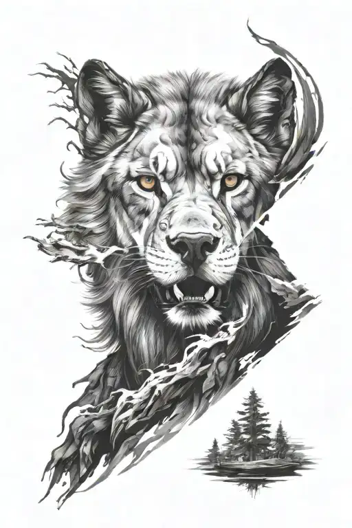 Wolf Lion
