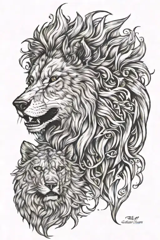 Wolf Lion