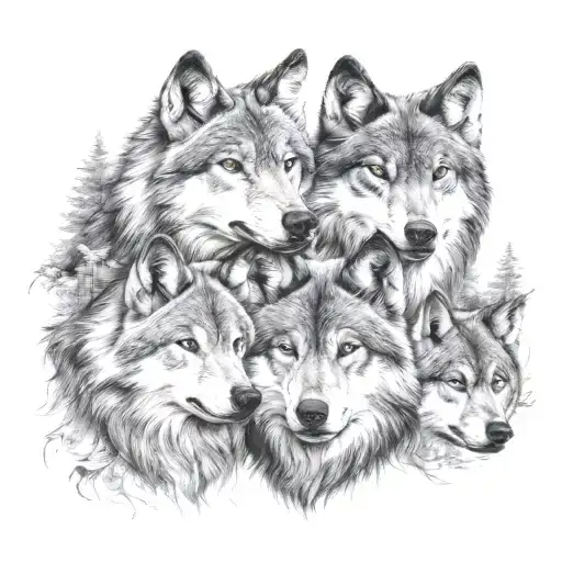 Wolf Family Members