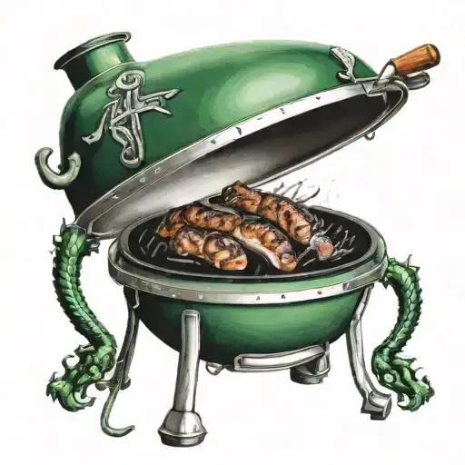 Bbq Gangster Big Green Egg