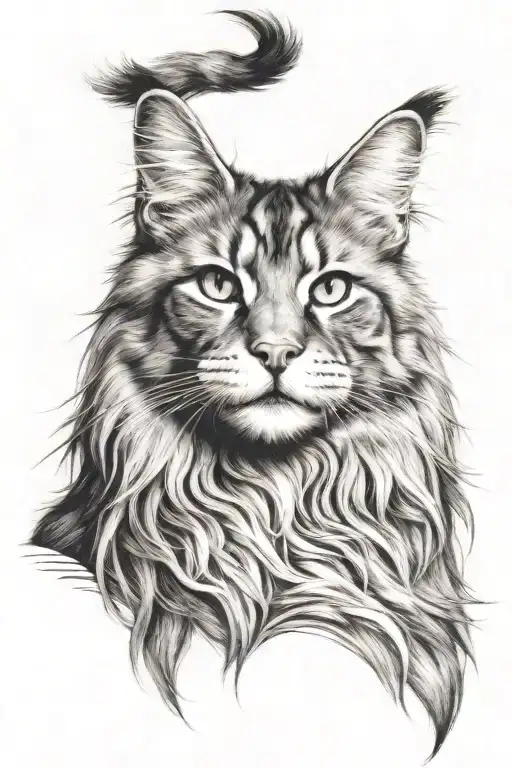Maine Coon Cat