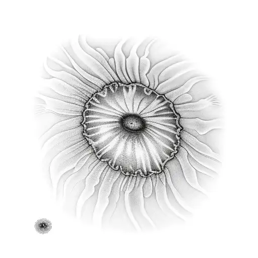 Jellyfish With Daisy