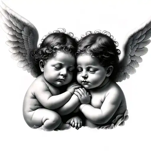 Two Baby Angels