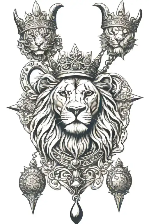 Lion King Crown And Pendulum