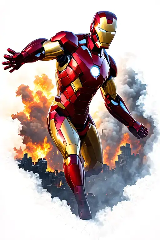 Take Off Ironman Marvel Scene