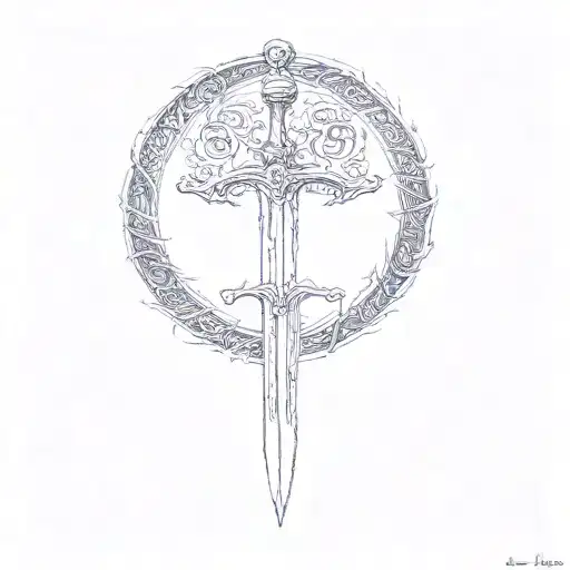 The Sword Of The Lord Of The Rings