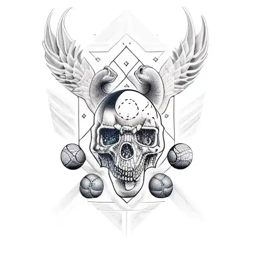 Tattoo For Four Brothers Who Love Sports