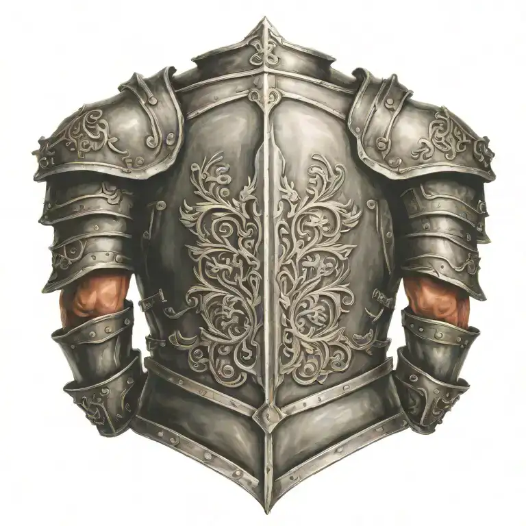 Sheild Of Armour On Back