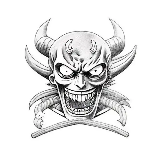 Demon Mode Zoro One Piece