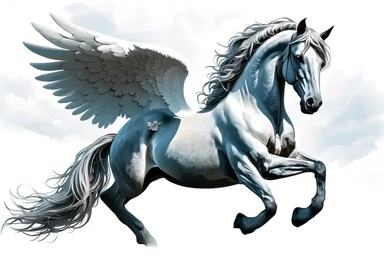 Pegasus Horse With Wings