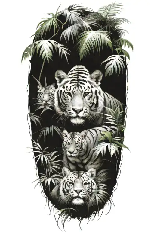 Jungle With Big Cats