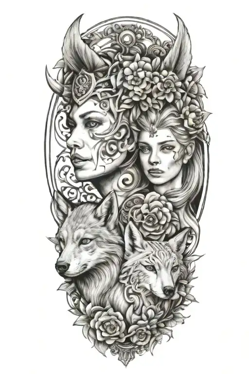 Freya With Bygul And Trjegul