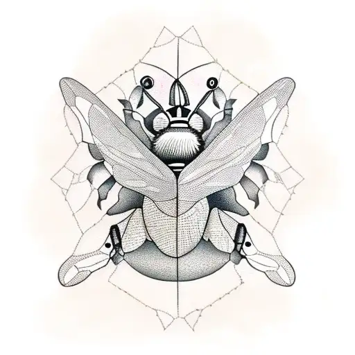 A Map Of Anglesey But Made Of Bee Hive