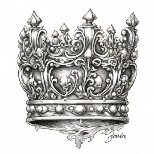 Crown With The Name Zayden Under It