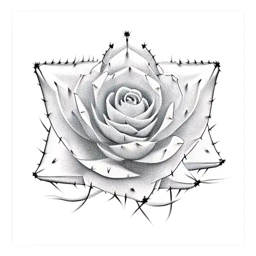 Western Cactus Flower Lines