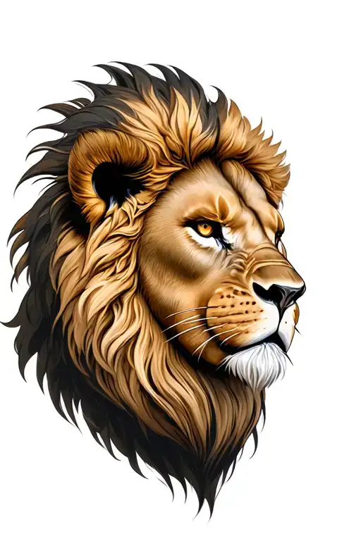 Spartan And Lion Head