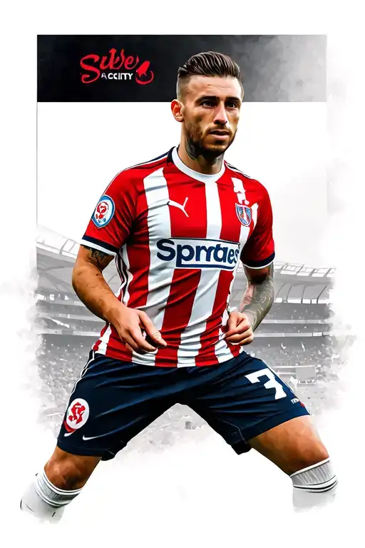 Stoke City Football Club Players Posing