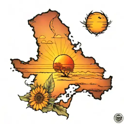 Austin Texas Hill Country Sunrise