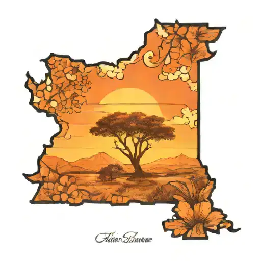 Austin Texas Hill Country Sunrise