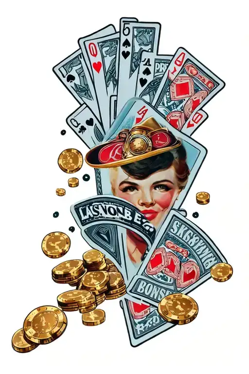 1960S Las Vegas Gambling Themed
