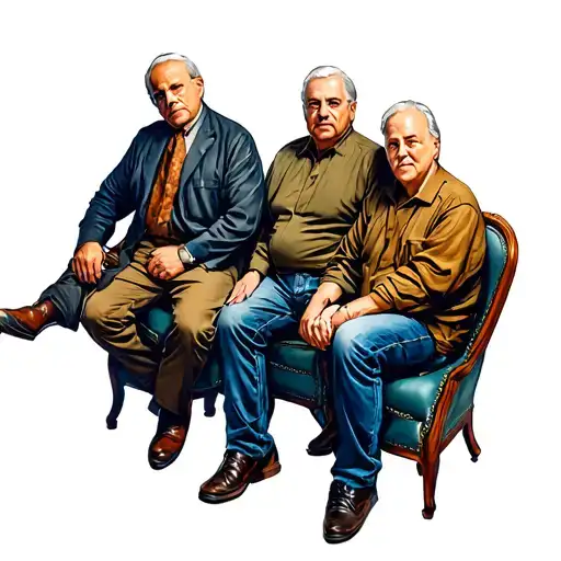 Alan Ford Tnt Group Sitting Together