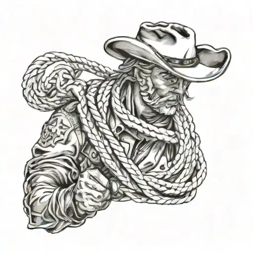 Lasso Of Cowboy