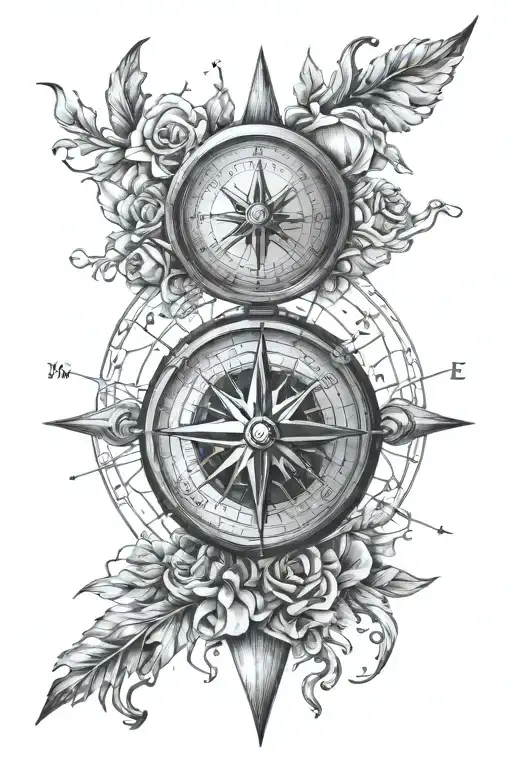 Compass Rose Surrounded