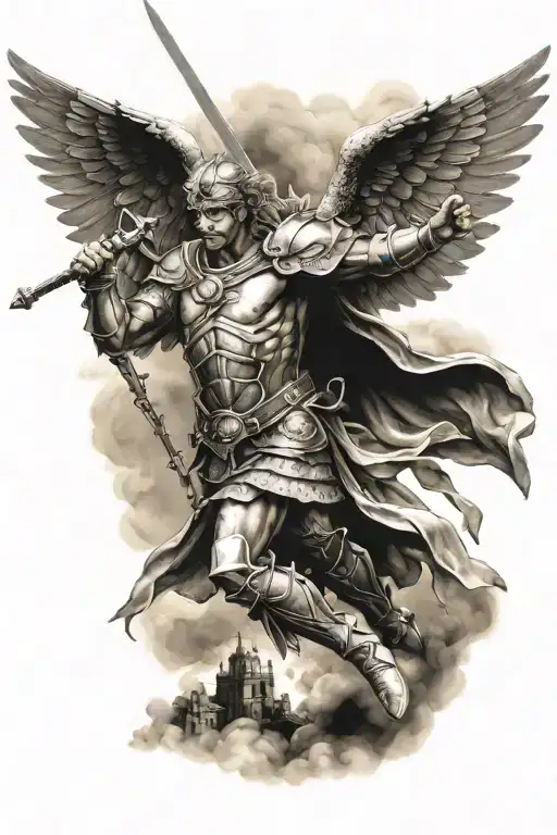 Warrior Angel Fighting