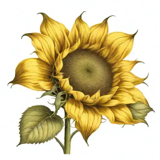 Single Sunflower