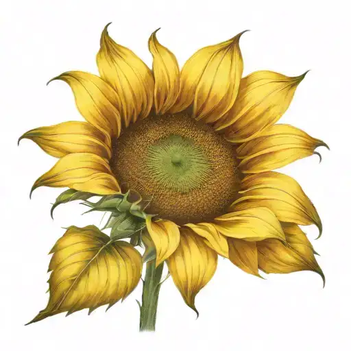 Single Sunflower