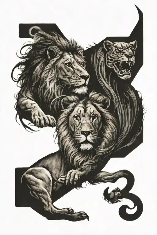 Lion And Gemini Sign