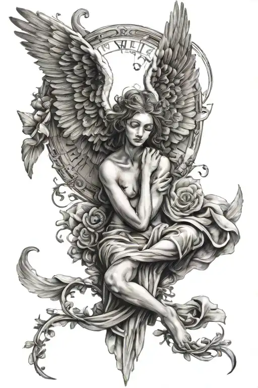 Love Angel In Dream Caused By The Flight