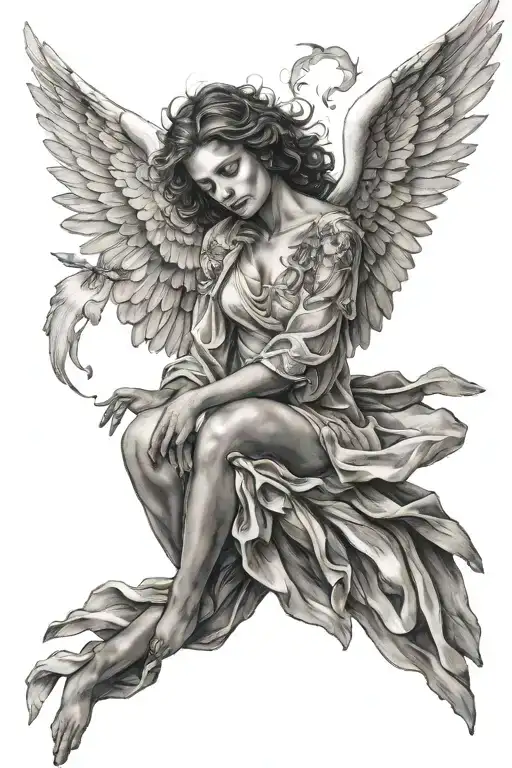 Angel With Broken Wings