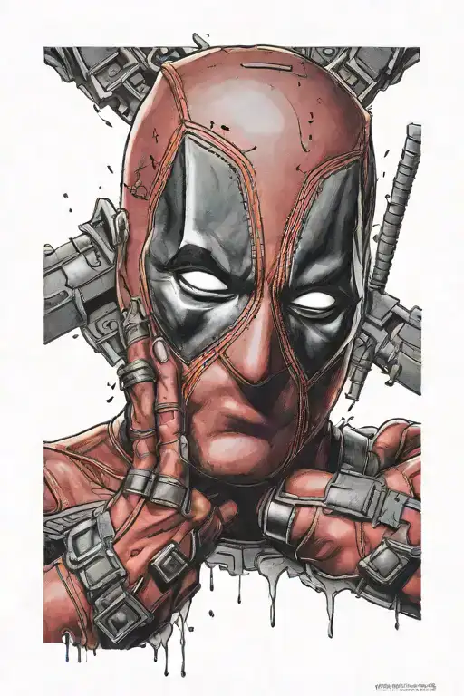 Deadpool Broken Hands