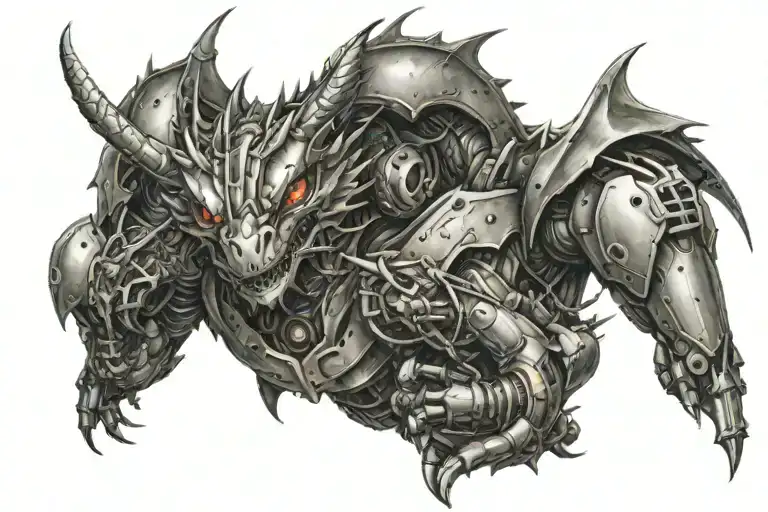 Dragon And Robot
