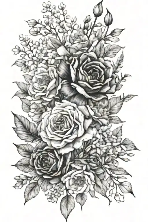 Birth Month Flower Bouquet