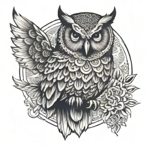 Owl Mandala
