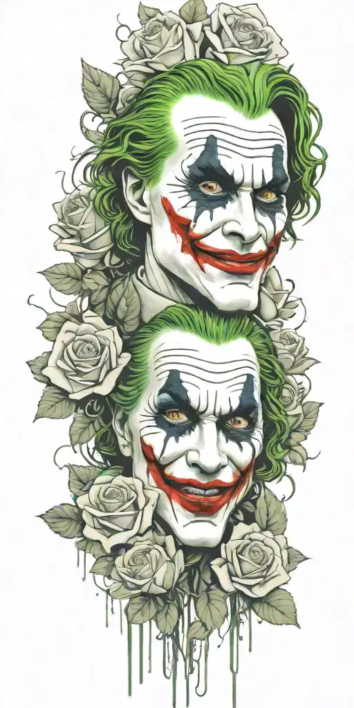 Joker Real Madrid Roses Growing