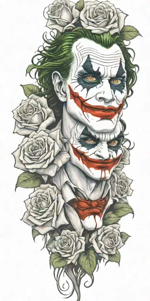 One Joker Face Real Madrid Roses Growing