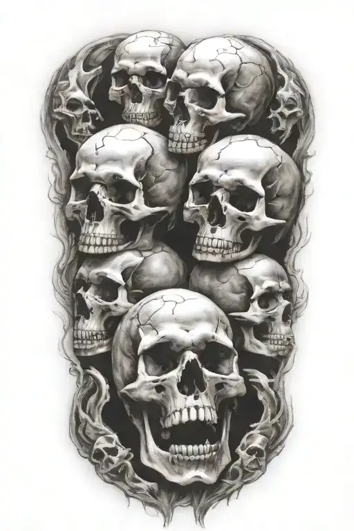 Realistic Looking Skulls