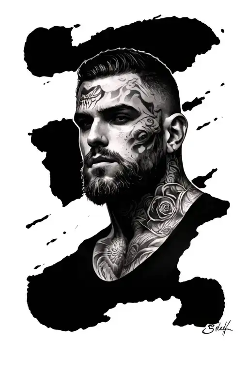 Aesthetic Big Man Black