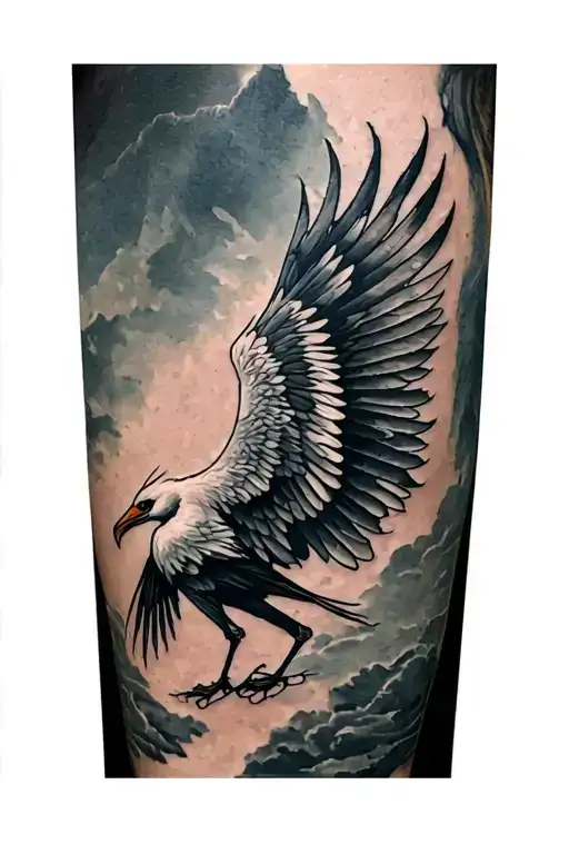 Create Just A Single Crane Wing Facing Downwards