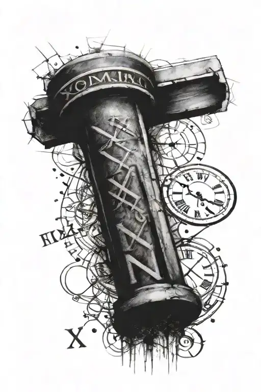 Roman Numeral Forearm