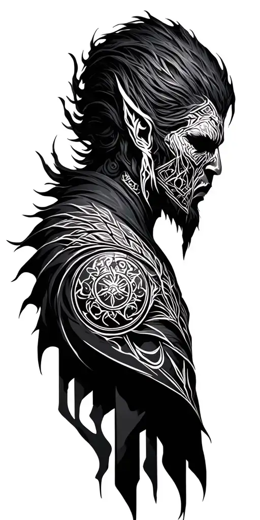 Skyrim Lines Ans Symbols Integrated