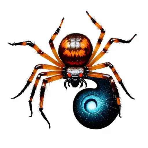 Spider With Semicolon